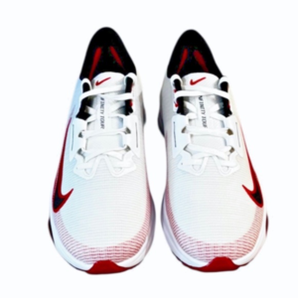 Nike Infinity Tour 2‎ Mens Golf Shoes Size 11.5 White Red main image 9